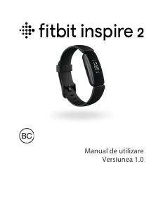 Manual Fitbit Inspire 2 Tracker de activități