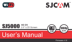 Handleiding SJCAM SJ5000 Actiecamera