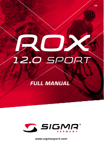 Manual Sigma ROX 12.0 Sport Cycling Computer