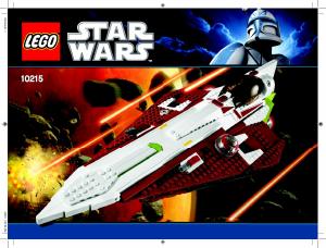 Bruksanvisning Lego set 10215 Star Wars Obi-Wans Jedi Starfighter