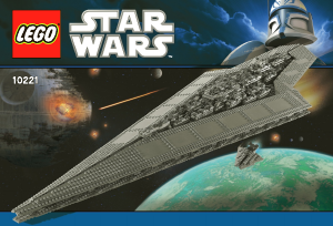 Manual de uso Lego set 10221 Star Wars Super star destroyer