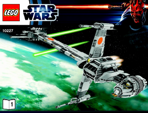 Handleiding Lego set 10227 Star Wars B-wing starfighter