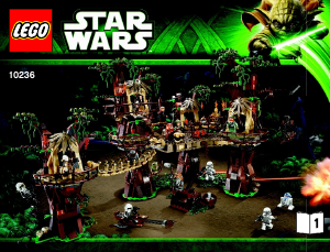 Bruksanvisning Lego set 10236 Star Wars Ewok-landsby