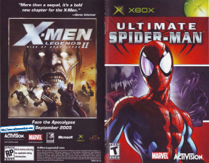 Manual Microsoft Xbox Ultimate Spiderman