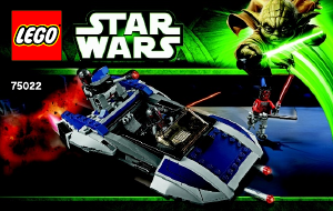 Bedienungsanleitung Lego set 75022 Star Wars Mandalorian Speeder