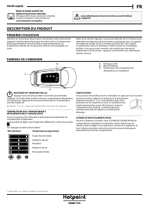 Mode d’emploi Hotpoint-Ariston B 20 A1 DV E/HA 1 Réfrigérateur combiné