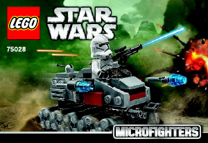 Mode d’emploi Lego set 75028 Star Wars Clone Turbo Tank