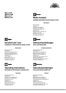 Manual de uso Hotpoint-Ariston EBL 18210 F Frigorífico combinado