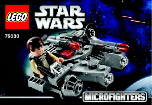Bruksanvisning Lego set 75030 Star Wars Millennium Falcon