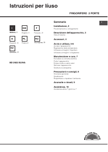 Manual de uso Hotpoint-Ariston BD 2922 EU/HA Frigorífico combinado