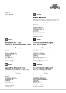 Bedienungsanleitung Hotpoint-Ariston ENTYH 19221 FWL Kühl-gefrierkombination