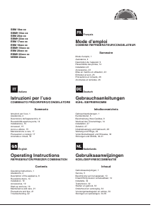 Manual de uso Hotpoint-Ariston EBM 18210 V Frigorífico combinado