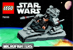 Manual de uso Lego set 75033 Star Wars Star destroyer
