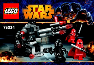 Bruksanvisning Lego set 75034 Star Wars Death Star Troopers