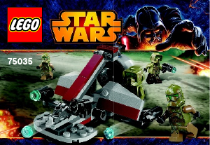 Bedienungsanleitung Lego set 75035 Star Wars Kashyyyk Troopers