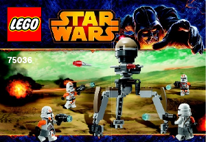 Bruksanvisning Lego set 75036 Star Wars Utapau Troopers