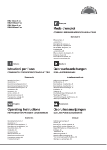 Bedienungsanleitung Hotpoint-Ariston EBL 20321 V Kühl-gefrierkombination