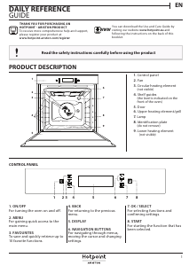 Handleiding Hotpoint-Ariston FI6 891 SP IX HA Oven