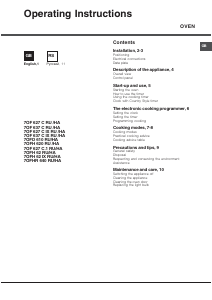 Handleiding Hotpoint-Ariston 7OF 627C.1(AN) RU/HA Oven