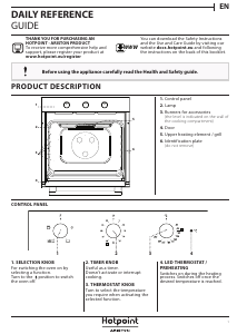 Handleiding Hotpoint-Ariston FA3 230 H WH HA Oven