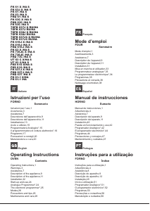 Manuale Hotpoint-Ariston FK 61.1 X/HA Forno