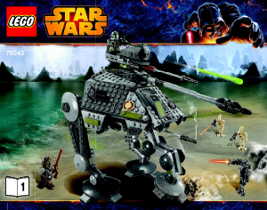 Priročnik Lego set 75043 Star Wars AT-AP