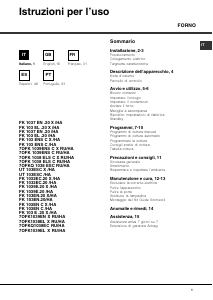 Mode d’emploi Hotpoint-Ariston FK 103EL .20 X/HA Four