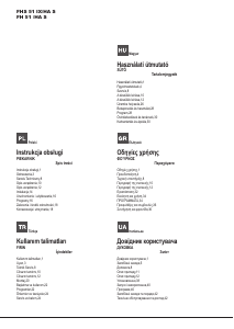 Használati útmutató Hotpoint-Ariston FHS 51 IX/HA S Kemence