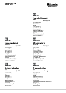 Használati útmutató Hotpoint-Ariston FHS 53 IX/HA (TK) S Kemence