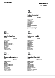 Instrukcja Hotpoint-Ariston FH 62 (WH)/HA S Piekarnik