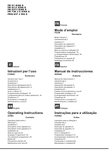 Mode d’emploi Hotpoint-Ariston FK 63 C X/HA S Four