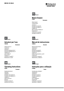 Manual de uso Hotpoint-Ariston MH 99.1 IX /HA S Horno