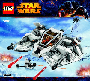 Mode d’emploi Lego set 75049 Star Wars Snowspeeder