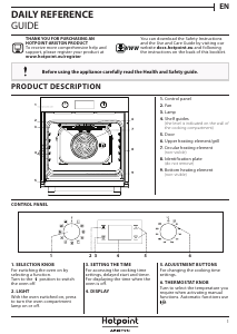 Manual Hotpoint-Ariston FA2 841 C IX HA Oven