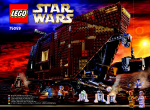 Manual Lego set 75059 Star Wars Sandcrawler