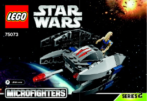 Manuale Lego set 75073 Star Wars Vulture droid