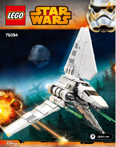 Bruksanvisning Lego set 75094 Star Wars Imperial shuttle Tydirium