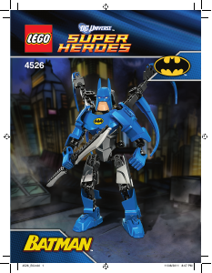 Manual Lego set 4526 Super Heroes Batman