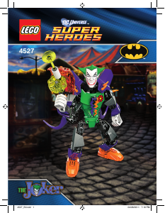 Bruksanvisning Lego set 4527 Super Heroes Joker