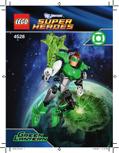 Mode d’emploi Lego set 4528 Super Heroes DC Universe Green Lantern