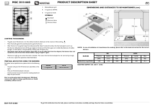 Manual Maytag MGC3010AAS Hob