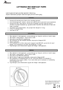 Brugsanvisning Nakano 11873 Luftmadras