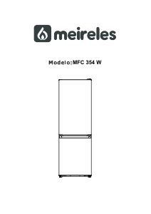 Manual Meireles MFC 354 W Fridge-Freezer