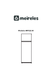 Handleiding Meireles MFF 252 W Koel-vries combinatie