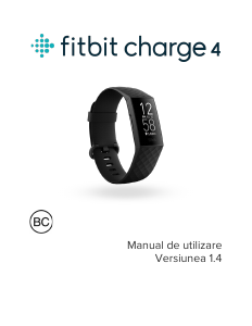 Manual Fitbit Charge 4 Tracker de activități