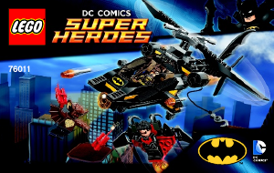 Handleiding Lego set 76011 Super Heroes Man-Bat aanval