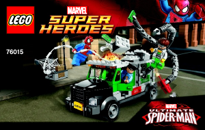 Bedienungsanleitung Lego set 76015 Super Heroes Überfall auf den Truck