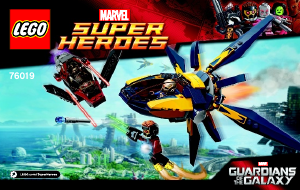 Manuale Lego set 76019 Super Heroes Resa dei conti con Starblaster