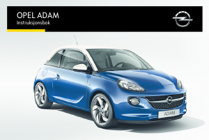 Bruksanvisning Opel Adam (2015)