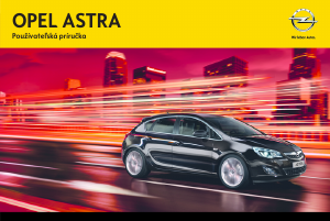 Návod Opel Astra (2012)